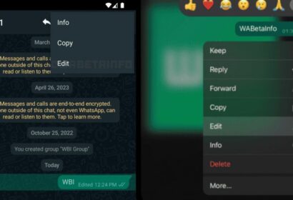 WhatsApp permitirá edição de mensagens até 15 minutos após o envio; veja como