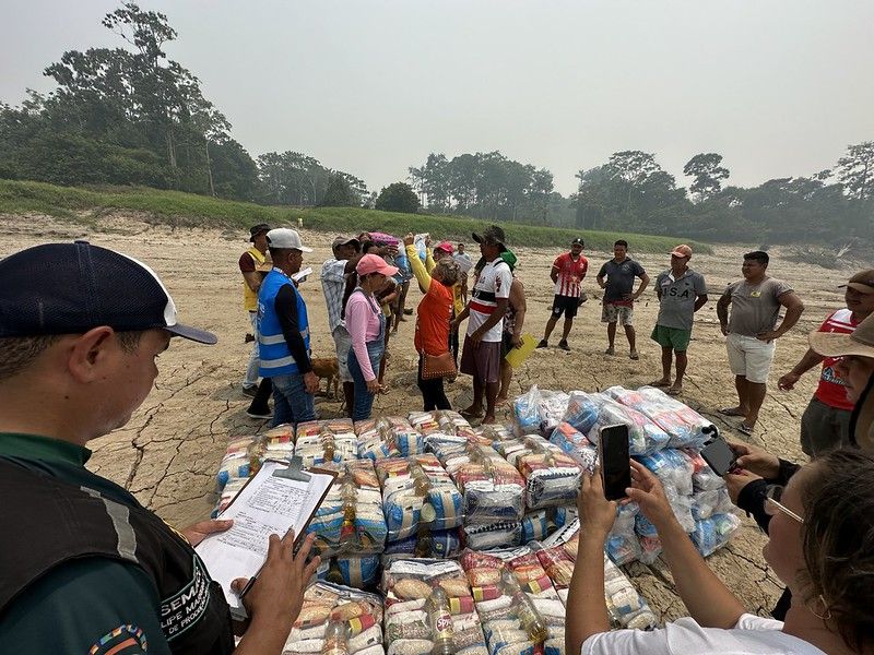 Ajuda humanitária chegará esta semana a 20 mil pessoas da zona rural de Manaus