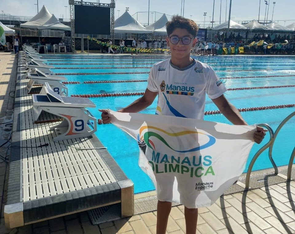 Nadador do ‘Manaus Olímpica’ chega a duas finais e atinge as melhores marcas pessoais no brasileiro infantil em Recife Nadador do ‘Manaus Olímpica’ chega a duas finais e atinge as melhores marcas pessoais no brasileiro infantil em Recife