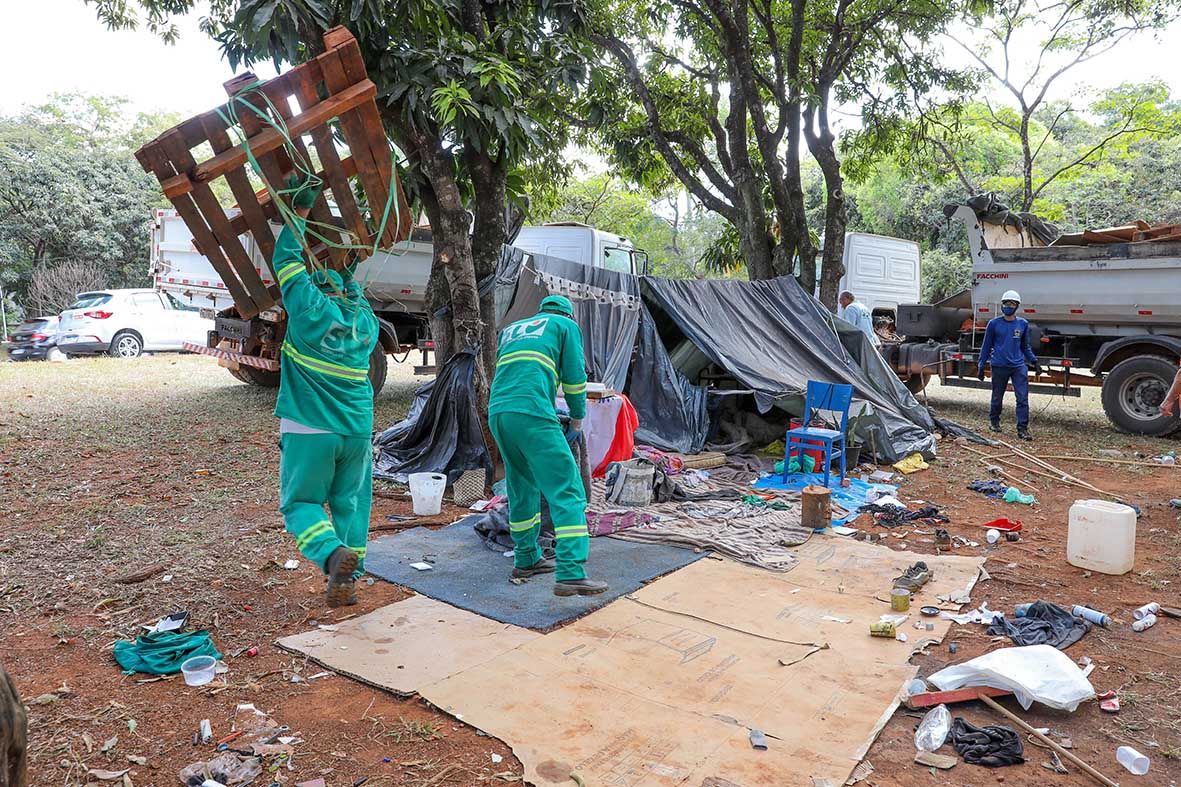 Ação de acolhimento à população em situação de rua atua em 21 pontos na Asa Norte