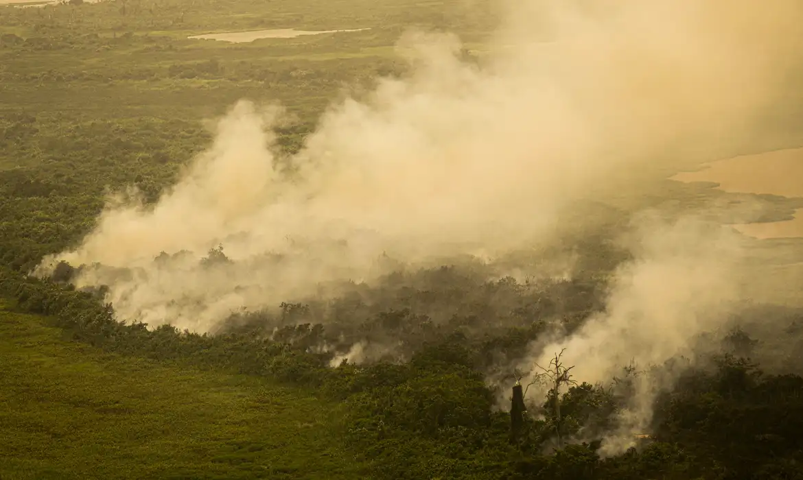 Foto: Joédson Alves/Agência Brasil Com incêndios, Mato Grosso do Sul decreta situação de emergência
