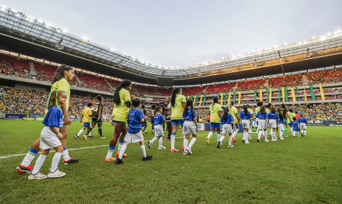 Foto: Lívia Villas Boas/CBF TV Brasil exibe nesta terça amistoso feminino entre Brasil e Jamaica