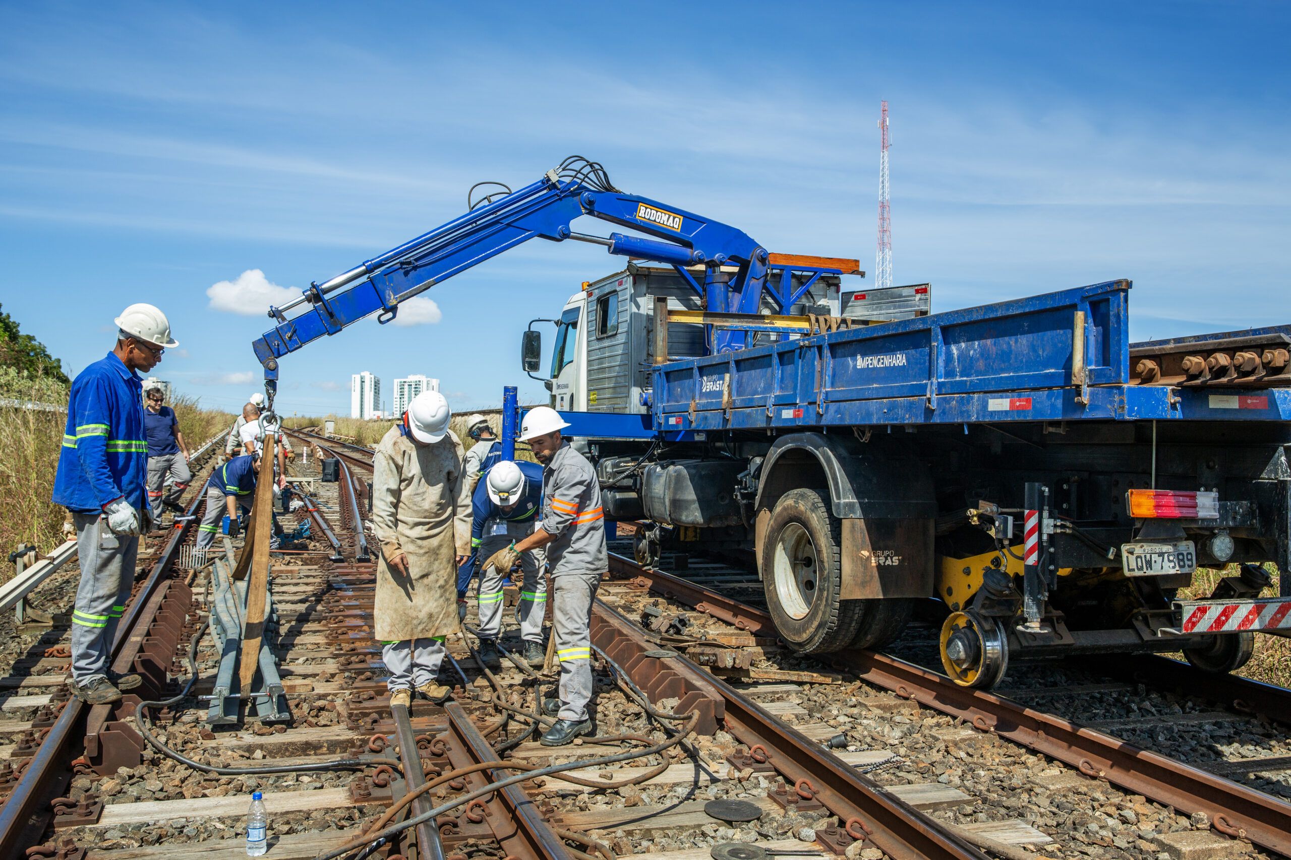 Foto: Paulo Barros/Metrô-DF Metrô suspenderá operação em trecho de Ceilândia para a troca de trilhos