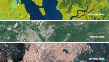 Imagens preliminares Visiona Tecnologia Espacial Foto: (Divulgação/Agência Gov)