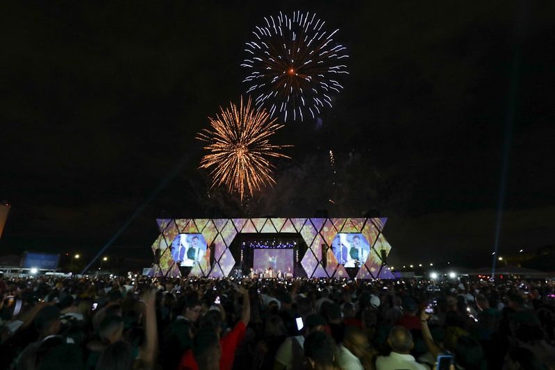 A fase de seleção das propostas para o edital do projeto Ano Novo, Novos Sonhos vai até o dia 9 de dezembro Foto: (Tony Oliveira/Agência Brasília)
Lançado edital para a festa de Ano-novo no DF