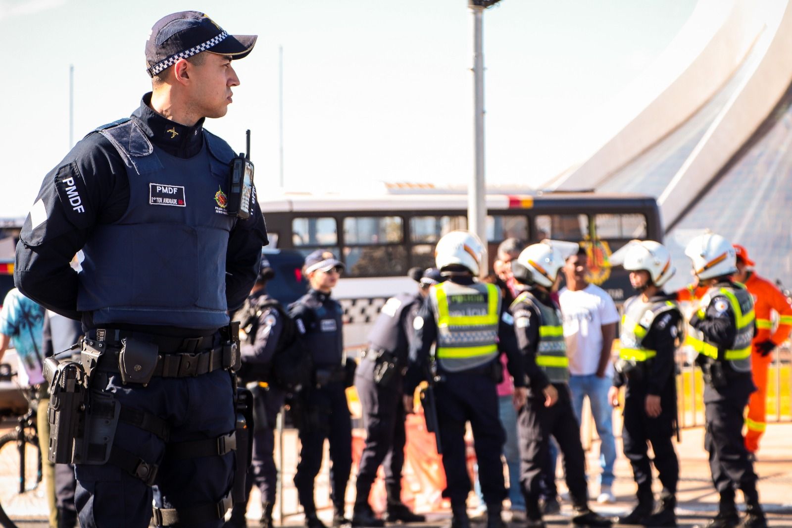 Segundo o levantamento do Atlas da Violência 2024, do Ipea, a capital federal tem a segunda menor taxa de homicídio: 13% Foto: (Divulgação/SSP)
Sete regiões administrativas estão há mais de um ano sem homicídios