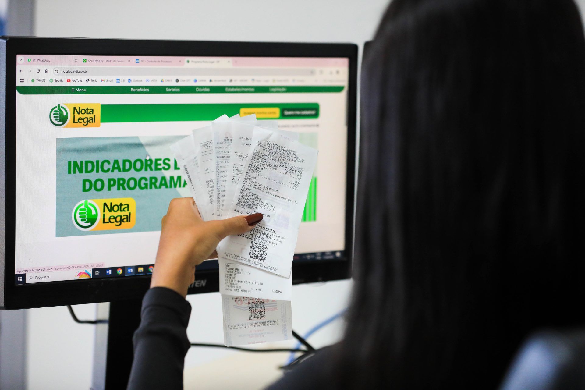 Foto: (Divulgação/Seec-DF)
Nota Legal: quase meio milhão de reais à espera de resgate pelos sortudos do DF