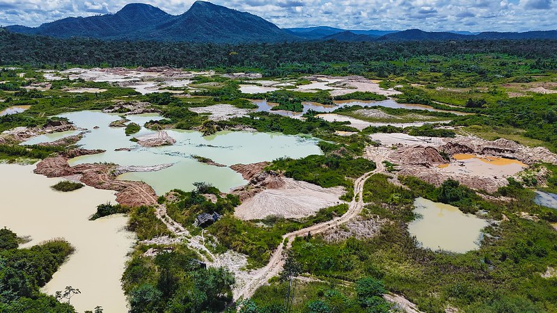 Foto: (Thiago Dias/Secretaria de Audiovisual/SECOM-PR) Governo segue ofensiva contra exploração mineral em terra indígena na Amazônia