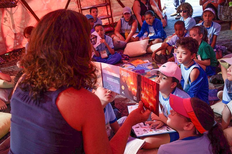 Estão abertas as inscrições para os interessados em participar de mais uma edição do Toca Literária do Cerrado. Foto: Gabriella Kardine/Divulgação Projeto Toca Literária do Cerrado tem inscrições abertas para a segunda edição