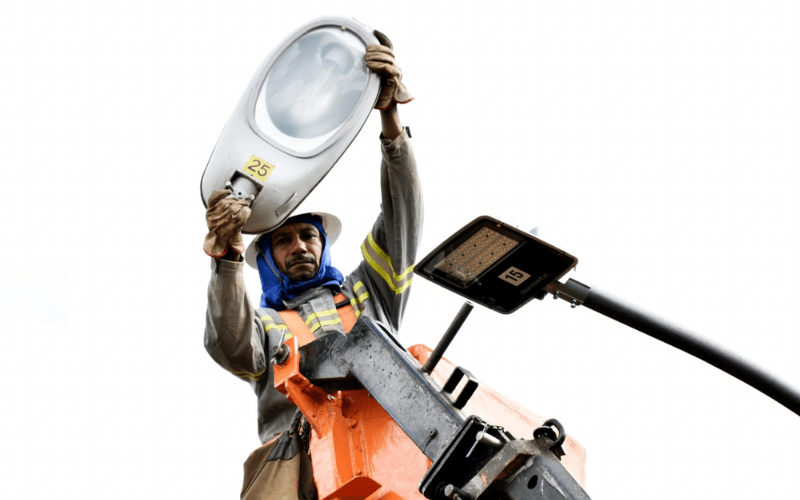 Santa Maria ganha mais 530 luminárias de LED