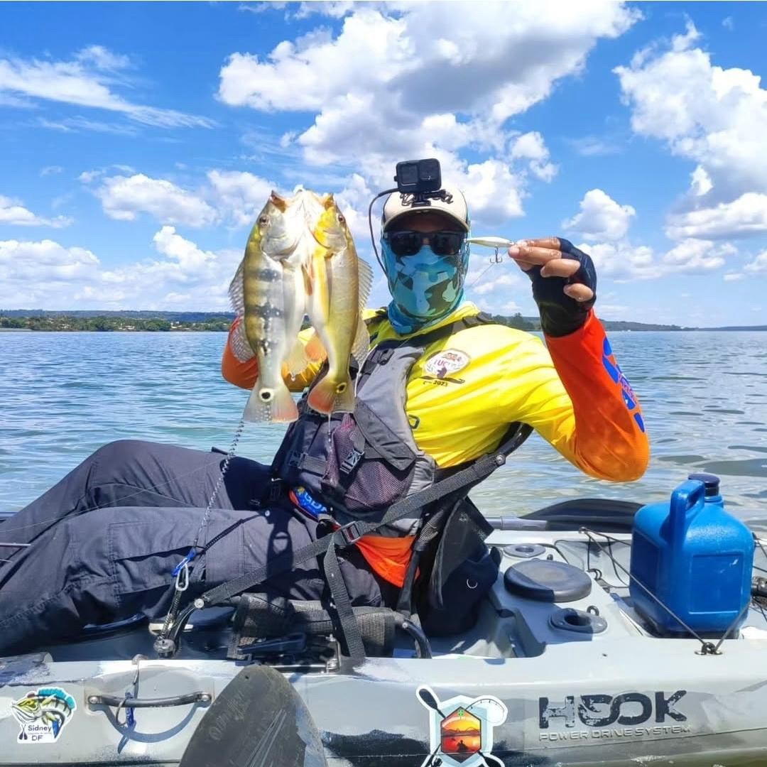 A competição contará com modalidades distintas (pesca de barranco, embarcada e em caiaque) e promoverá ações de educação ambiental, economia sustentável e uso responsável dos recursos hídricos | Foto: Divulgação/Sema-DF
Campeonato de Pesca do Distrito Federal terá três etapas em 2025