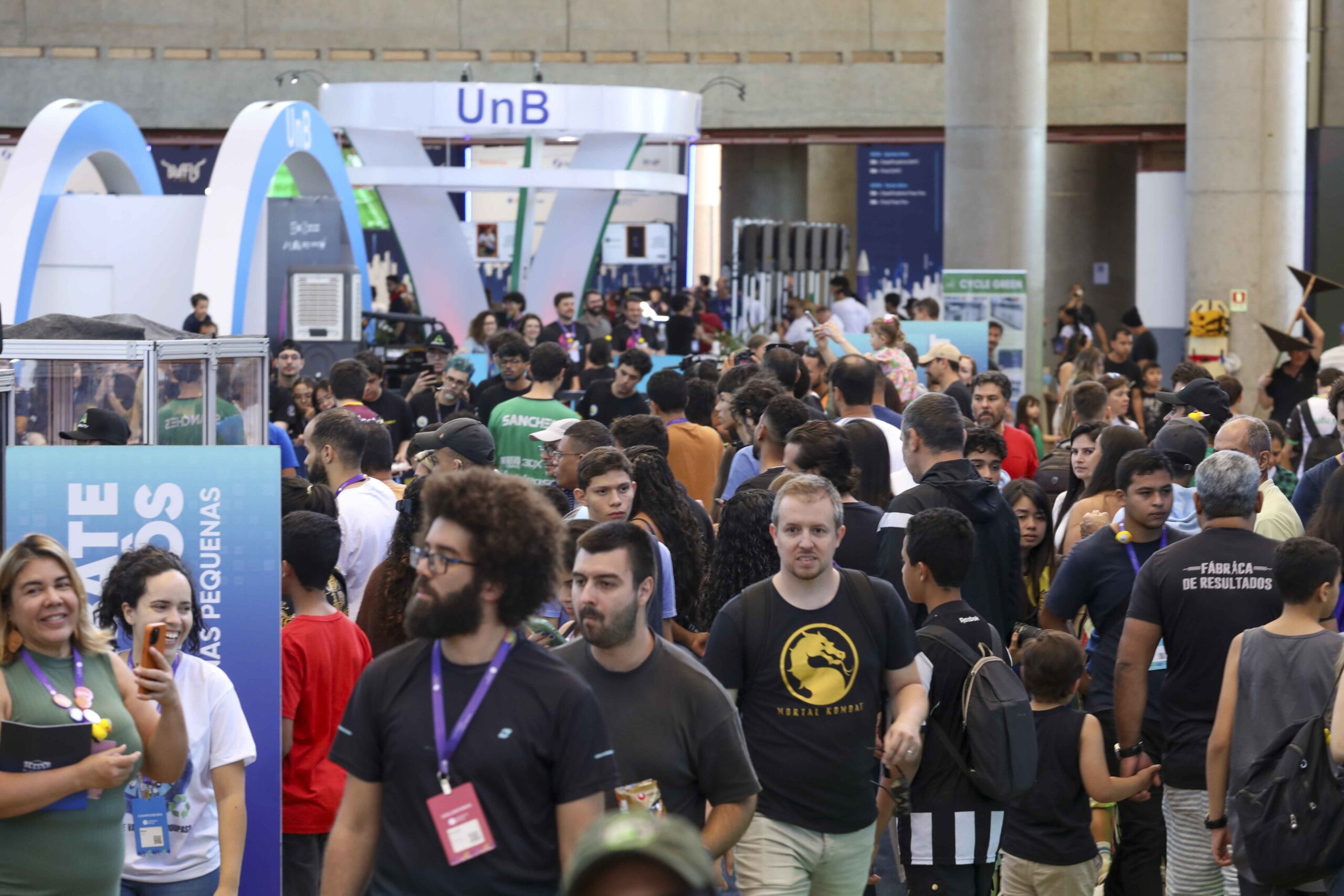 Bem-estruturado, o evento movimentou a cidade e atraiu um público interessado nas novidades tecnológicas apresentadas | Fotos: Joel Rodrigues/Agência Brasília
Campus Party Brasil encerra edição em Brasília com foco em inovação, tecnologia e busca por novos talentos
