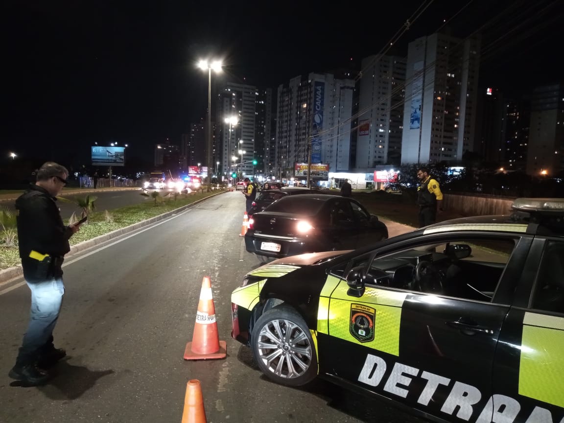 Ação foi feita durante diferentes períodos do dia, com o objetvivo de garantir a segurança no trânsito | Foto: Divulgação/Detran-DF
Fiscalização aborda mais de 650 veículos no fim de semana