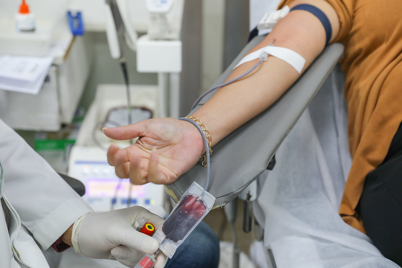 Foto: (Paulo H. Carvalho/Agência Brasília)
Campanha do Junho Vermelho ganha reforço na doação de sangue