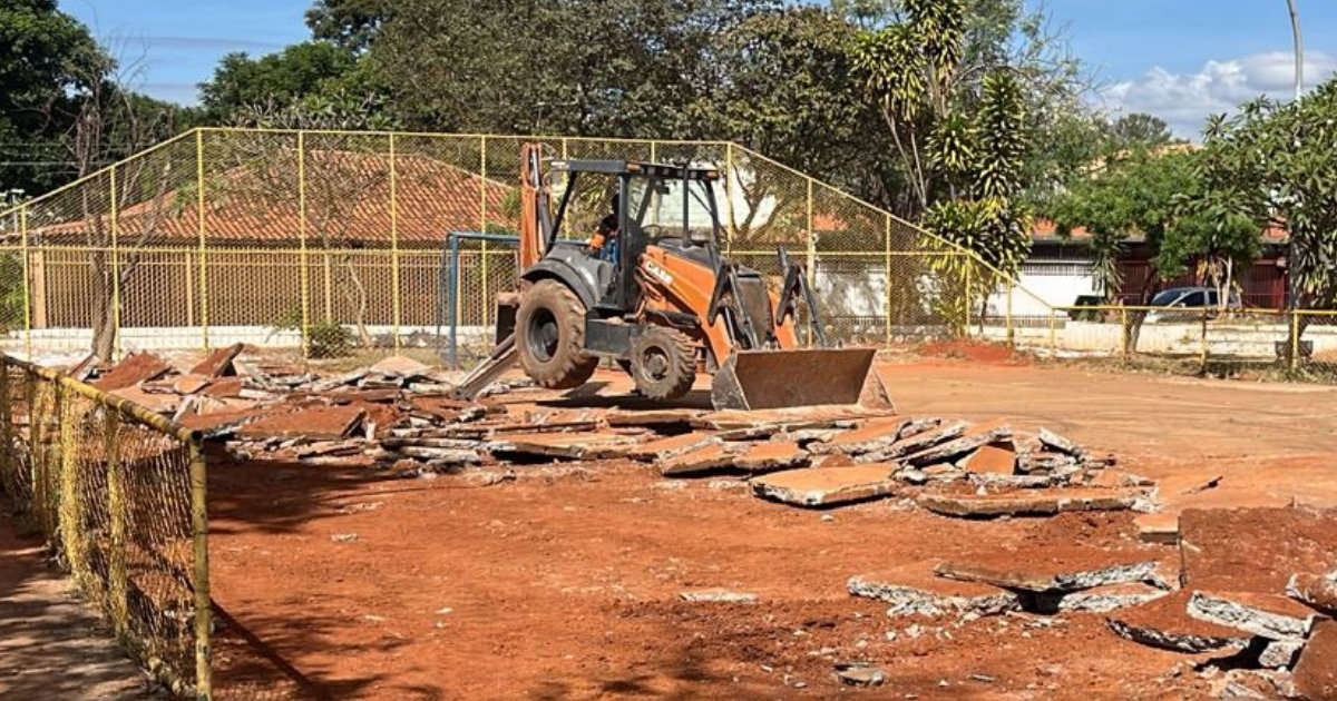 guara-inicia-reforma-de-quadra