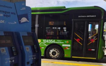 Totens facilitam recarga do Cartão Mobilidade no Distrito Federal
